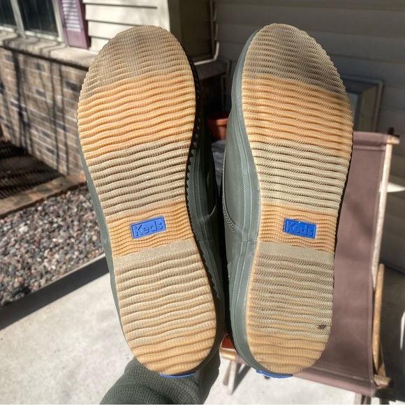 Keds Scout Splash Green Lace Up Rain Boots - Picture 6 of 6